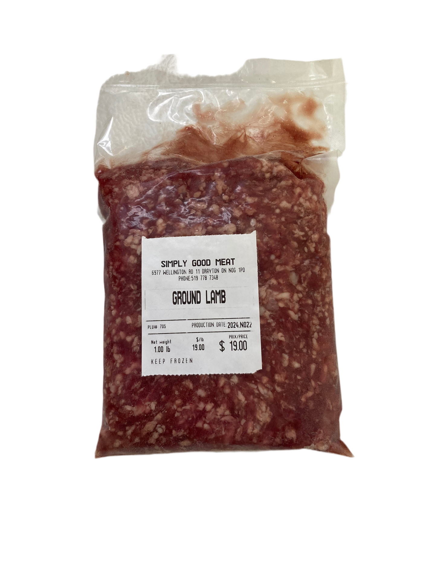 Ground Lamb 1 lb