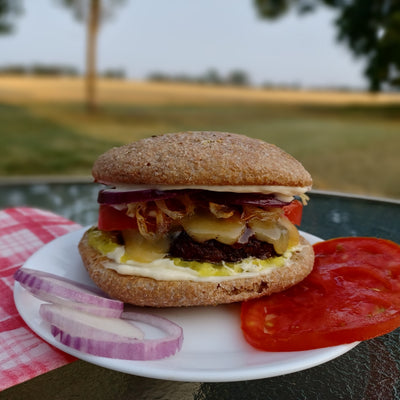 100% Grass-Fed Beef Burgers