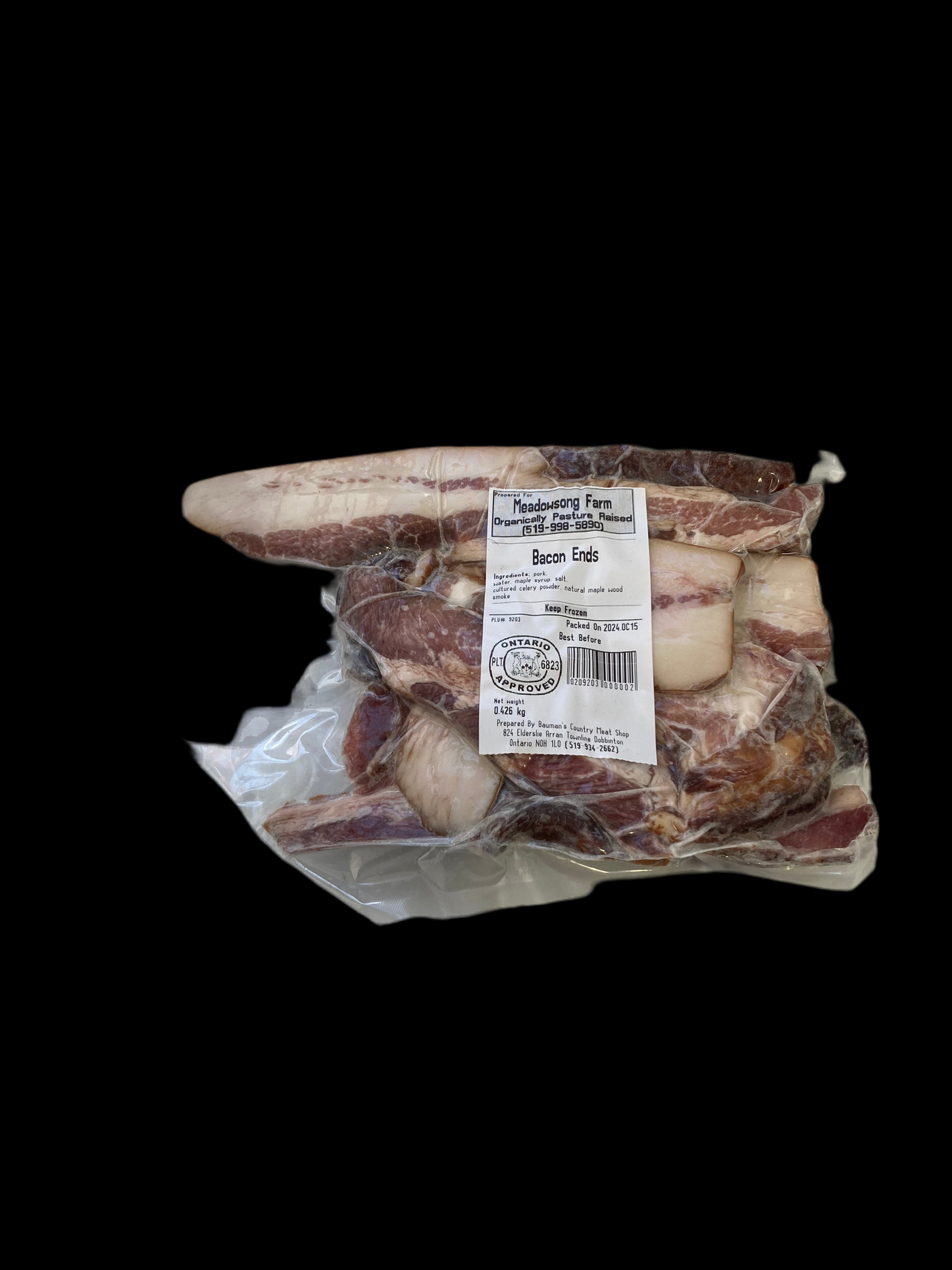 Pastured Pork Maple Bacon Ends 