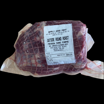 100% Grass-Fed Beef Round Roast