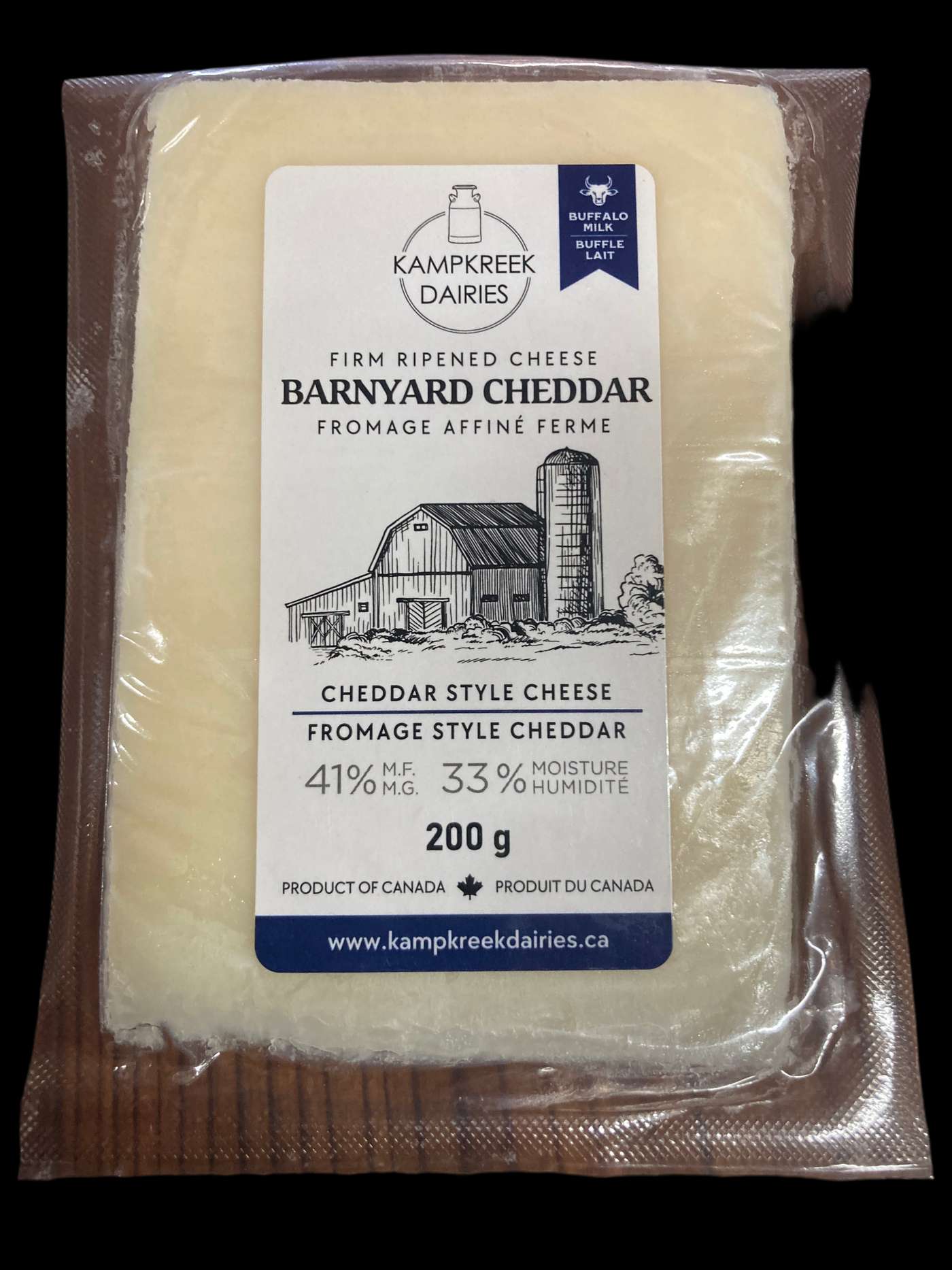 Buffalo Raw Milk Cheddar