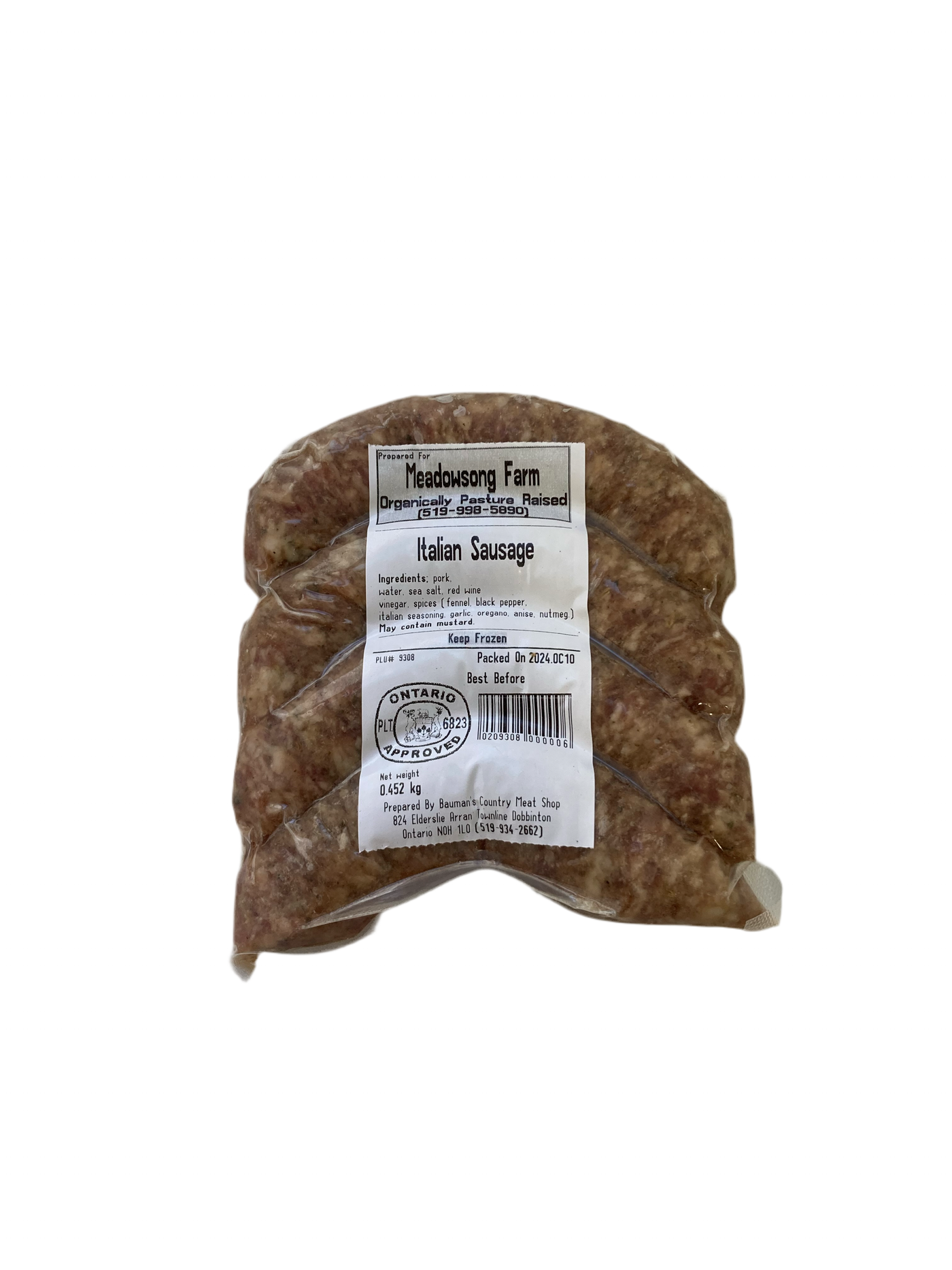 Pork Italian Sausages 1lb