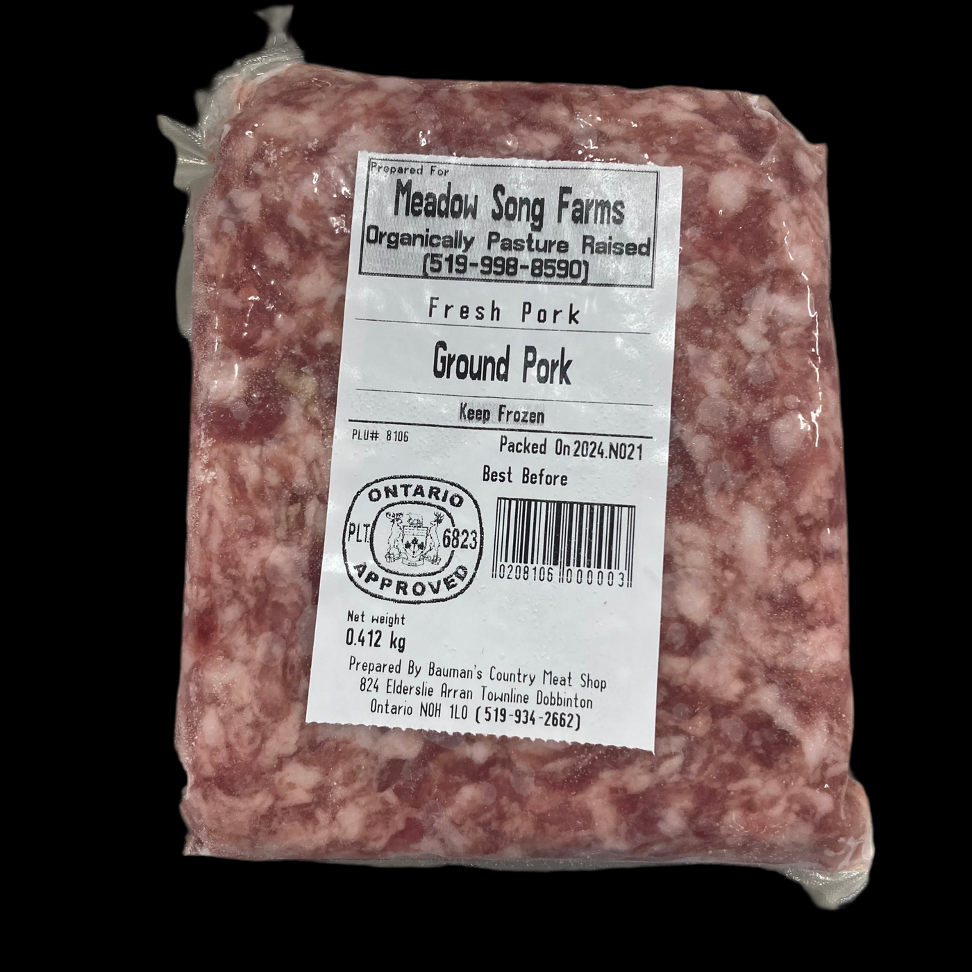 Pastured Ground Pork