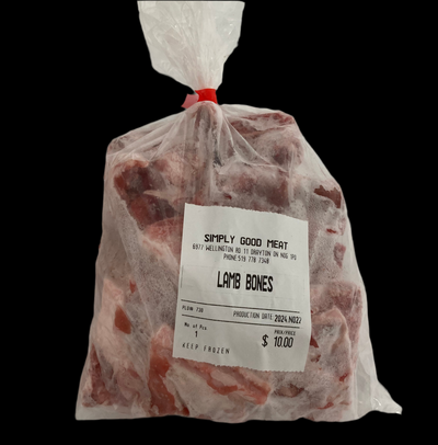 100% Grassfed Lamb Bones