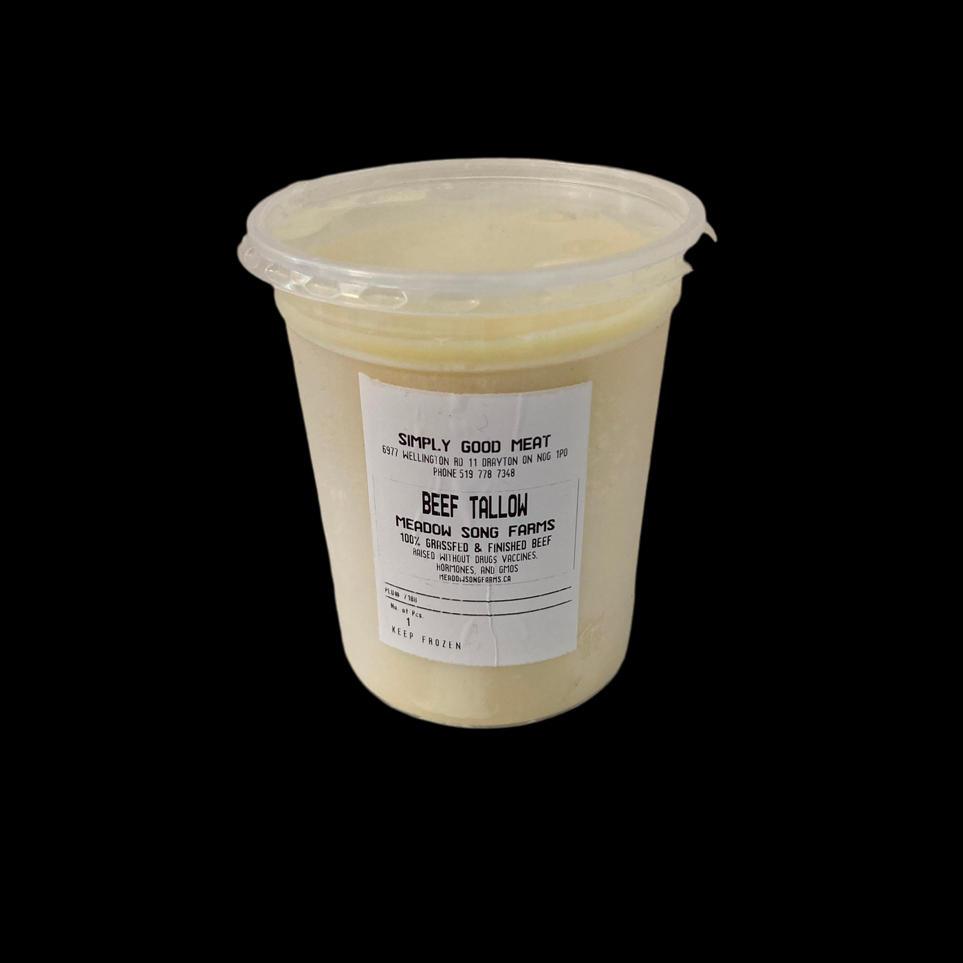 100% Grass-Fed Beef Tallow