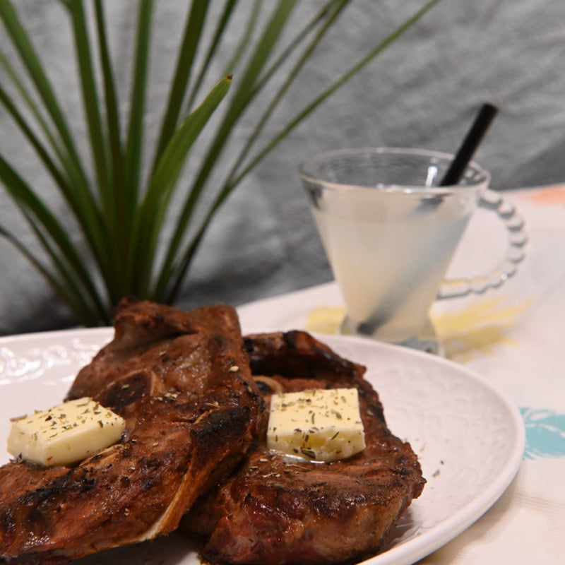 100% Grass-Fed Lamb Leg Chops